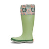 MUCK BOOT COMPANY Women's Forager Tall Resida Green/Sunflower Print Boot (FORW-303-GRN)