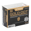 SPEER Gold Dot Personal Protection 45 Auto 185gr HP 20/Box Handgun Ammo (23964GD)