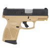 TAURUS G3c 9mm 3.2in 3x 12rd Mags Tan/Black TORO Optic Ready Pistol (1-G3CP931T)