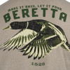 BERETTA Mens Highball Beige Long Sleeve T-Shirt (TS205T18900118)