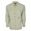 DRAKE Featherlite Wingshooters Plaid Long Sleeve Green Plaid Shirt (DS2105-GPL)