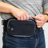 GALCO Fastrax Pac Gray/Black Compact Waistpack (FTPRGBC)