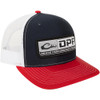 DRAKE DPF Mesh Back Navy/White/Red Cap (DPF8030-NWR)