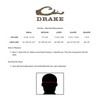 DRAKE Navy Cotton Twill Patch Cap (DH4090-NVY)