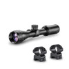 HAWKE Vantage  2-7x32 AO Mil-Dot Riflescope with Match Mount 1in Medium Weaver Scope Rings (14111+22113)