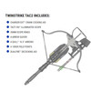 EXCALIBUR TwinStrike TAC2 Black Crossbow with Tact-100 Illum Scope (E10756)