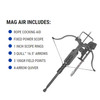 EXCALIBUR Mag Air Black Crossbow with Fixed Power Scope (E74474)