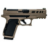 LFA AMP Compact 9mm 3.925in Non Ported Barrel 15rd G19 Frame Flat Dark Earth Pistol (LFAMP19C084002)