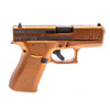 GLOCK 43X Pumpkin Flag 9mm 3.41in 10rd Semi-Automatic Pistol (PX4350204PSF)