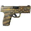 SPRINGFIELD Hellcat Pro OSP 9mm Luger 2x15rd 3.7in Distressed Flag Burnt Bronze Pistol (HCP9379BOSPDISFLAGBB)