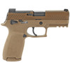 SIG SAUER P320-M18 9mm 3.9in 3x10rd Coyote Pistol (320CA-9-M18-MS-10)