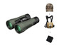 VORTEX Diamondback HD 12x50 Binocular w/ GlassPak Harness Case, Multicam Camo Cap and Microfiber Cleaning Cloth