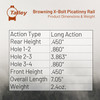 TALLEY For Browning A-Bolt Long Action Picatinny Base (PL0252000)
