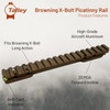 TALLEY For Browning X-Bolt 20 MOA With Anti-Cant Indicator Long Action Hells Canyon Picatinny Base (PLMHC735ACI)