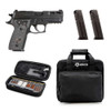 SIG SAUER P229 Pro 9mm 3.9in 15rd X-RAY 3 DAY/Night Sights DA/SA Pistol with Two SIG SAUER P229 Flush Fit 15rd 9mm Magazines, GRITR Multi-Caliber Cleaning Kit and Soft Pistol Case