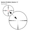ZEISS LRP S3 4-25x50 FFP MOA Matte Black Riflescope with ZF-MOAi #17 Reticle (522665-9917-090)