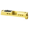 True Precision Axiom Slide, Fits Sig P365, Gold TiN Finish, RMS Optic Cut & Cover Plate TP-P365S-G-RMS