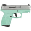 TAURUS G2S 9mm 3.26in 7rd Stainless/Cyan Pistol (1-G2S939C)