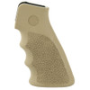 Hogue OverMolded Grip, Fits AR-15/M16, Rubber, Finger Grooves, Flat Dark Earth 15003