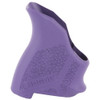 Hogue HandALL Beavertail Pistol Grip, Fits Ruger LCP II, Rubber, Finger Grooves, Purple 18126
