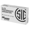 SIG SAUER AMMO, 300BLK, 120GR, SBR SOLID COPPER BLK CASE, BOX/20 (E300H1-SBR-20)