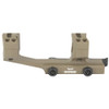 Warne Scope Mounts Quick Detach Cantilever Mount, 30mm, Fits AR Rifles, Extended Skeletonized, Dark Earth Finish QDXSKEL30DE