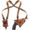 GALCO Miami Classic II Tan Right Hand Shoulder Holster System For S&W L FR 684 4in (MCII104)