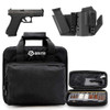 GLOCK G45 Gen5 FS 9mm 4.02in 10rd Semi-Automatic Pistol with GRITR IWB Left Hand Holster, Gritr Multi-Caliber Cleaning Kit and Gritr Soft Pistol Case