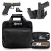 SHADOW SYSTEMS DR920 Elite 9mm 4.5in 17rd Semi-Auto Holosun Optic Pistol with GRITR IWB Left Hand Holster, Gritr Multi-Caliber Cleaning Kit and Gritr Soft Pistol Case
