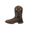 DURANGO Maverick XP Steel Toe Chocolate Safari/Elephant Black Western Work Boot (DDB0176)