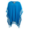 OUTBACK TRADING Women's Harper Teal Poncho (30364-TEL-ONE)