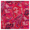 WYOMING TRADERS Paisley Fruit Punch Regular Jacquard Silk Scarf (PFP)