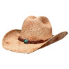 STETSON Flatrock Natural/Burned Cowboy Hat (SSFLTR-7434BU)
