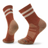 SMARTWOOL Men's Athletic Targeted Cushion Stripe Crew Picante Socks (SW001701J33)