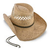 STETSON Stoney Creek Natural/Brown Western Straw Hat (SSSTCR-40348R)