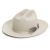 STETSON 1865 Distressed Silverbelly Royal Deluxe Open Road Hat (36266175)