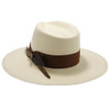 STETSON Atacama Natural Straw Fedora Hat (TSATCM-104081)