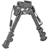 Caldwell XLA Fixed Bipod, Aluminum, 6"-9", Black 110140