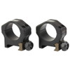 Christensen Arms Ultralight, 1" Scope Rings, Low, Lightweight, Black, Anodized, 810-00041-00
