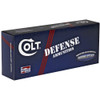 DoubleTap Ammunition Colt Defense, 300 Blackout, 125Gr, Solid Copper Hollow Point, 20 Round Box 300BLK125CT