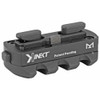 Kinetic Development Group, LLC Kinect Rail, Fits M-LOK, 3 Slot Picatinny Rail (Single M-LOK), Black KIN5-100