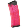 Lancer Magazine, L5 Advanced Warfighter, 223 Remington/556NATO, 30 Rounds, Fits AR Rifles, Polymer, Translucent Pink 999-000-2320-51