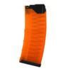 Lancer Magazine, L5 Advanced Warfighter, 223 Remington/556NATO, 30 Rounds, Fits AR Rifles, Polymer, Translucent Orange 999-000-2320-70