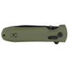 SOG Knives & Tools Pentagon XR, Folding Knife, 3.6" Straight Spear Point, G10 Grips, Olive Drab Green Handle, CTSXHP Steel, Black Titanium Nitride Finish, Black SOG-12-61-02-57