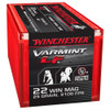 WINCHESTER Varmint LF .22 WMR 25Gr LFJHP Ammo 50Rd Box (X22MHLF)