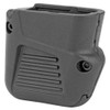 F.A.B. Defense Magazine Extension, Floor-Plate, 43-10 Adds 4 Rounds, For The Glock 43, Black Finish FX-4310B