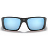 OAKLEY Fuel Cell Sunglasses with Matte Black Frame and Prizm Deep Water Polarized Lenses (OO9096-D8)