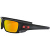 OAKLEY Fuel Cell Black Ink/Prizm Ruby Polarized Sunglasses (OO9096-K060)
