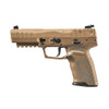 FN AMERICA Five-seveN MRD 5.7x28mm 2x10rd 4.8in FDE/FDE Adj Sight Pistol with GRITR Multi-Caliber Universal Gun Cleaning Kit and GRITR Soft Pistol Case