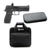 SIG SAUER P320 Full Size RXZP 9mm Luger 4.7in 2x17rd Mags 3MOA ROMEO ZERO Pro Red Dot Pistol with GRITR Multi-Caliber Universal Gun Cleaning Kit and GRITR Soft Pistol Case